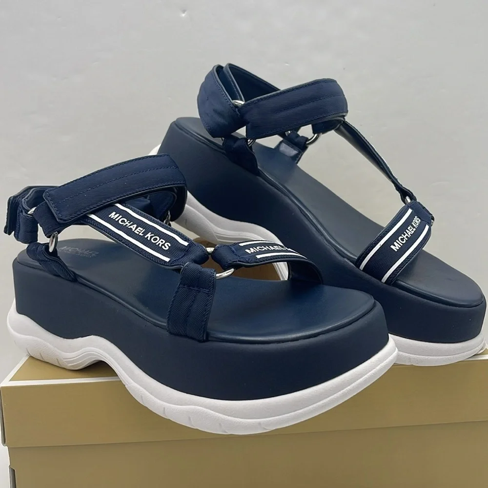 MICHAEL KORS Katrina Nylon Sport Sandal
Navy 
New - Picture 6 of 16